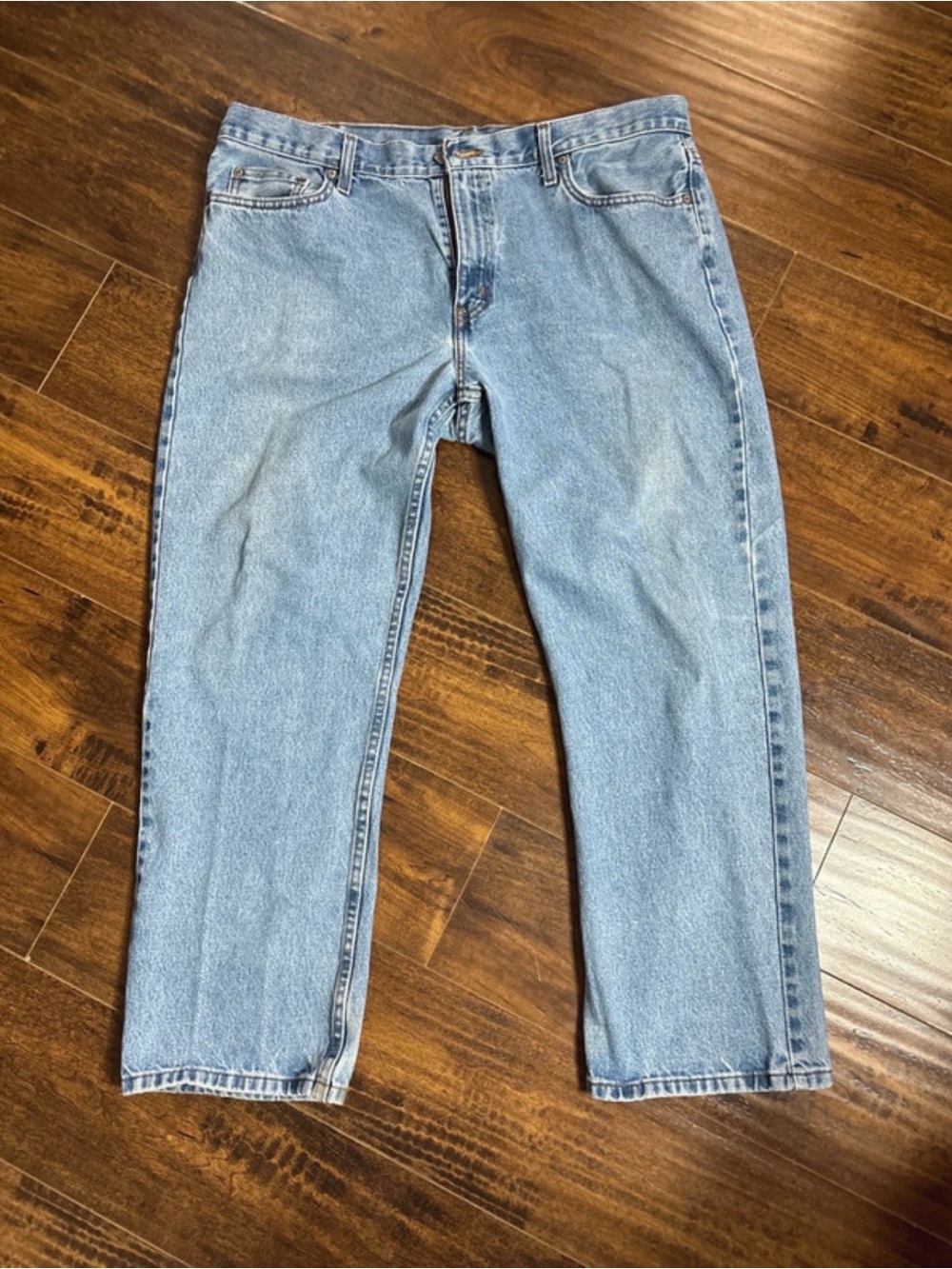 George Light Blue Relaxed Fit Men's Jeans